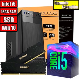 PC Computador Barato CPU Intel Core i5 Pro + 16Gb Ram + SSD