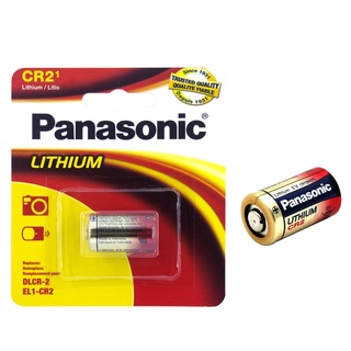 01 Pilha Bateria Cr2 Panasonic - 1 Cartela