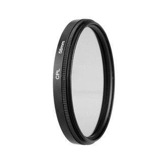 Filtro CPL Polarizador Lente DSLR para Nikon Canon Sony 58mm (4)