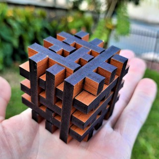 Puzzle Cubo 3D - Desafio Quebra-Cabeça