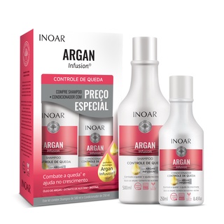 Inoar Argan Infusion - Kit Controle de Queda 750ml