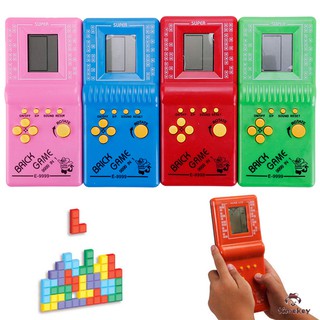 Brinquedo de Bolso c/ LCD Jogo Tetris Clássico Portátil Retrô (1)