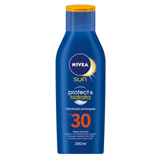 Protetor Solar Corporal Nivea FPS 30 Sun - Protect & Hidrata 200ml (promoçao)