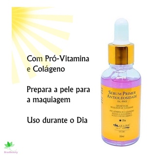 Kit de 3 Séruns facial vitamina C+ Clareador Anti Manchas+ primer antioleosidade - Max Love Oferta (7)