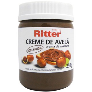 Creme de Avelã Ritter ( Similar Nutella) - Pote 250 gramas