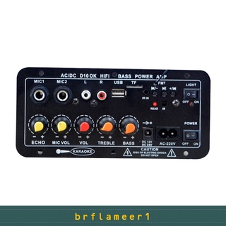 Brflameer1 Placa De Alto-Falante Com Bluetooth 4.2 Som 30-120w Módulo Amplificador Mono Karaoke Casa Diy (6)