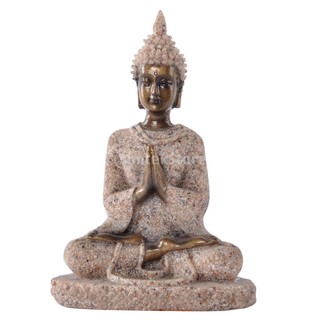 Estatueta Esculpido À Mão Para Meditação Da Hue / Pedra De Arenito / Estátua De Buda 3