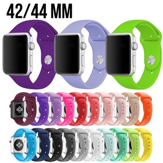 Pulseira para Smartwatch, Silicone Emborrachada, Apple Watch Medida 42mm ou 44mm Várias Cores (1)