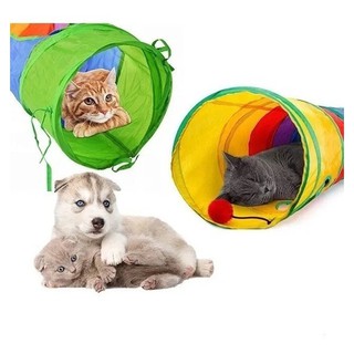 Brinquedo Interativo Para Gatos Pets Túnel Labirinto Colorido (5)