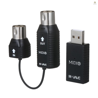 M-Vave Ms1 Mini Sistema De Transmissão Sem Fio Midi Sistema Midi Sem Fio Plug And Play Sistema De Apoio Wins Telefone Inteligente