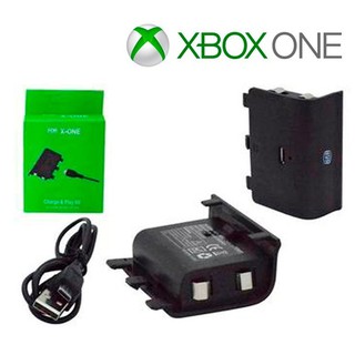 Kit Play And Charge Bateria Para Controle Xbox One + Cabo Carregador