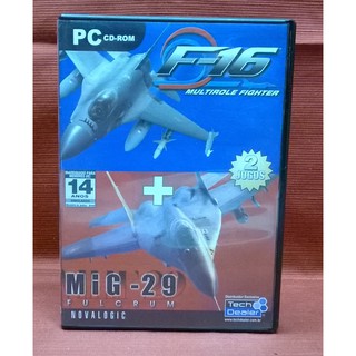 jogo Pc F16 Multirole Fighter + Mig 29 Fulcrum - SIMULADOR DE VOO