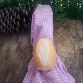 Porta guardanapo temático Pão Francês em biscuit mesa posta