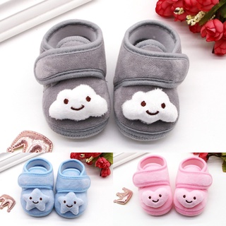 Baby Boys Girls Breathable Cartoon Print Anti-Slip Shoes Sneakers Soft Soled First Walkers