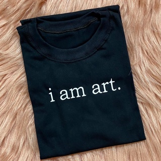 Camiseta feminina i am art - Tshirt feminina