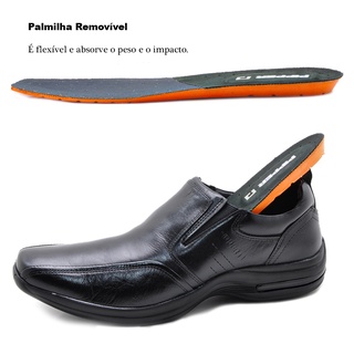 Sapato Extra Conforto AirMove Masculino Social Couro Pelica Pipper Original