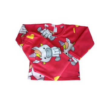 Pijama Soft Infantil Longo Inverno Super Quentinho