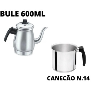 COMBO BULE 600ML + CANECÃO N.14 ALUMINIO POLIDO EXTRA FORTE