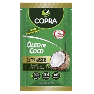 Oleo De Coco Sache 15ml Copra - Polpa Do Coco (1)