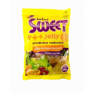 Balas de Algas Sabor Frutas Sortidas 200g - Sweet Jelly