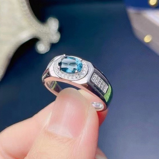 Diamante De Safira Platina Jóias Cristal Titânio Aço Prata Anel De Casamento