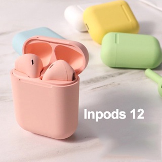 8 Cor Macaron Tws I12 Fone de ouvido sem fio bluetooth 5.0 aluna Fones de ouvido da moda Adequado para dispositivos Xiaomi e Android