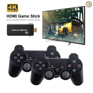4K HDMI 3500 jogos retro Console sem fio Jogador duplo / único Game stick Video game jogos de dois