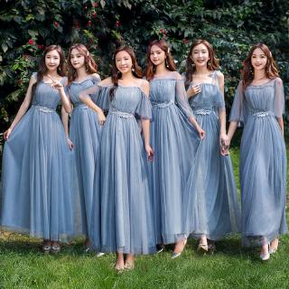 Vestido Feminino De Dama De Honra 2022 De Verão Novo Estilo Versão Coreana De Longa Classe De Fadas