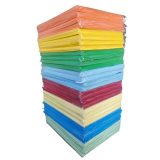 Papel A4 Tipo Color Plus Mix Com 8 Cores Diferentes Massa Colorida Pacote com 80 Folhas na Gramaturas 70 / 180 / 230 (2)