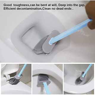 Escova Sanitária Silicone Quadrada Limpeza Banheiro Parede Clink (9)