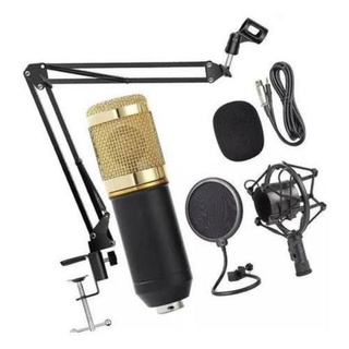 Microfone Condensador Estúdio Pop Filter Podcast Articulado GRAVAÇÃO YOUTUBER PRODUÇÃO AUDIO VISUAL (1)