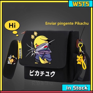 Pikachu shoulder anime bag Outdoor satchel