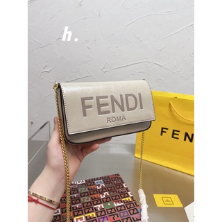 Fendi Clutch Purse for Women, Evening Envelope Clutch Bag, Crossbody Foldover PU Leather Shoulder Handbag (6)