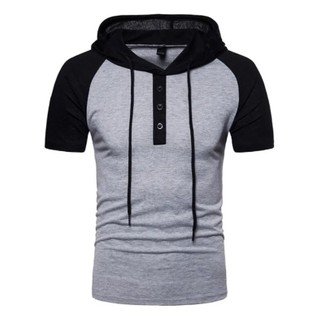 Camisa Polo Masculina Camiseta Raglan Capuz Diverse Modas - Lançamento (3)