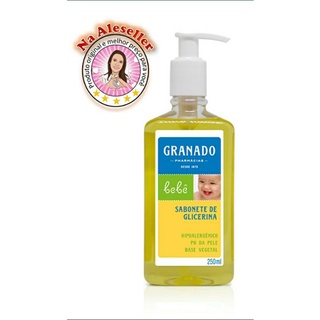 Sabonete Liquido de Glicerina GRANADO Bebê 250 ml