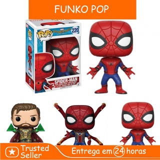 Funko Pop Figuras De Ação Vingadores Homem Aranha Mystery