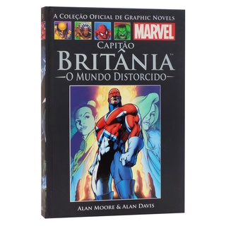 Marvel - Capitão Britânia: O Mundo Distorcido - A Coleção Oficial de Graphic Novels