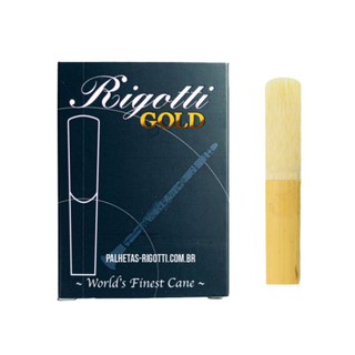 1 Uni. Palheta Clarinete - Rigotti Gold Classic
