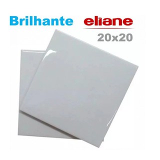 Azulejo Branco Resinado para Sublimação 20x20 Eliane