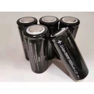 Bateria Para Lanterna X900 Li-Ion 26650 16800mAh 4.2V Preto Li-ion