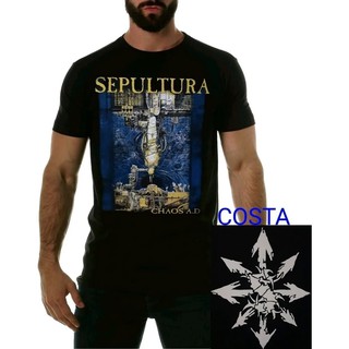 Camiseta Sepultura - Chaos Ad