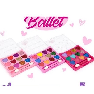 Paleta De Sombra Glitter Love Ballet Infantil Febella Makeup TPS03037