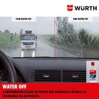 Cristalizador Parabrisa Water Off Repelente Água Wurth 100ml (5)