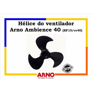 Hélice Do Ventilador Arno Rf10/vr40 3 Pás Saia Do Calor! shopee site frete grátis ou com desconto!