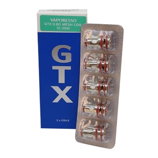 Coil GTX Vaporeso com 5 Unidades 0.8 Triple Silicon