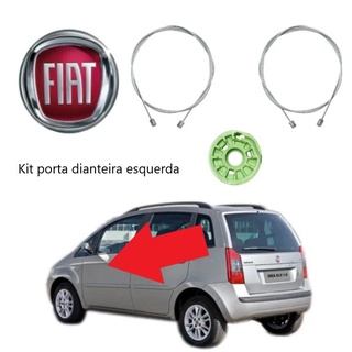Kit Reparo Máquina de Vidro Elétrico Fiat Idea Dianteiro