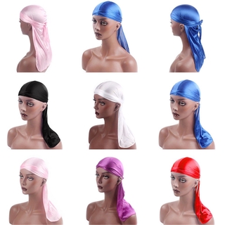 Emi Spandex Headband Headwear Sólida Unisex Acessórios Para O Cabelo Durag Cap Chapéu De Pirata / Multicolor (6)