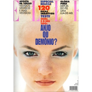 [ITEM DE COLECIONADOR] [RARIDADE] Revista Elle – Ano 7 – Número 9 – Setembro 1994