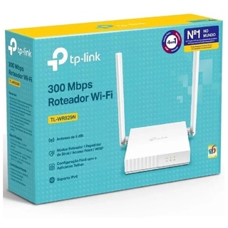 Roteador Wifi Wireless 300Mbps Tl WR829N TP-Link Original Novo