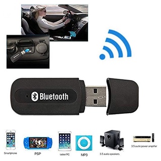 Adaptador Receptor Bluetooth USB 25m P2 3.5mm Alta Resolução